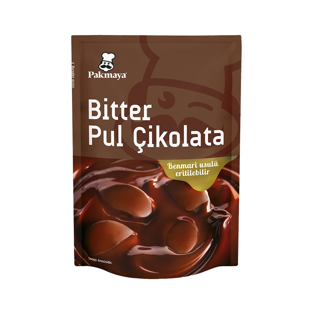 Pakmaya Bitter Pul Çikolata 100 Gr