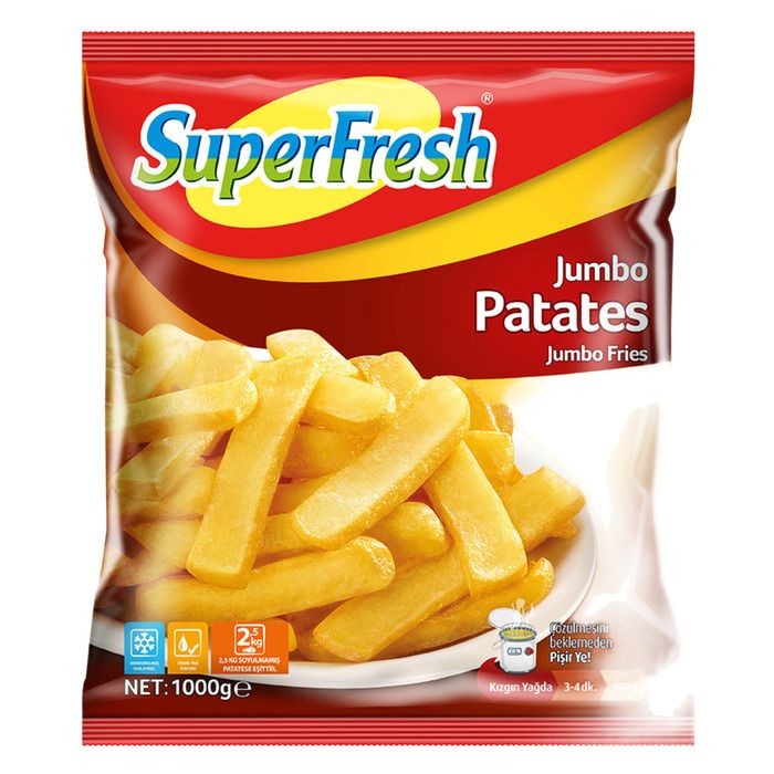 Superfresh Jumbo Patates 800 Gr