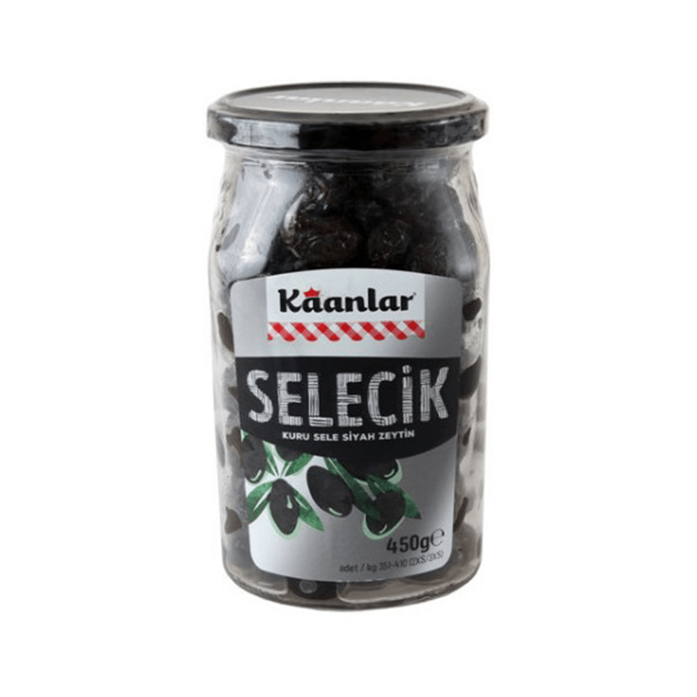 Kaanlar Selecik Siyah Zeytin 450 Gr