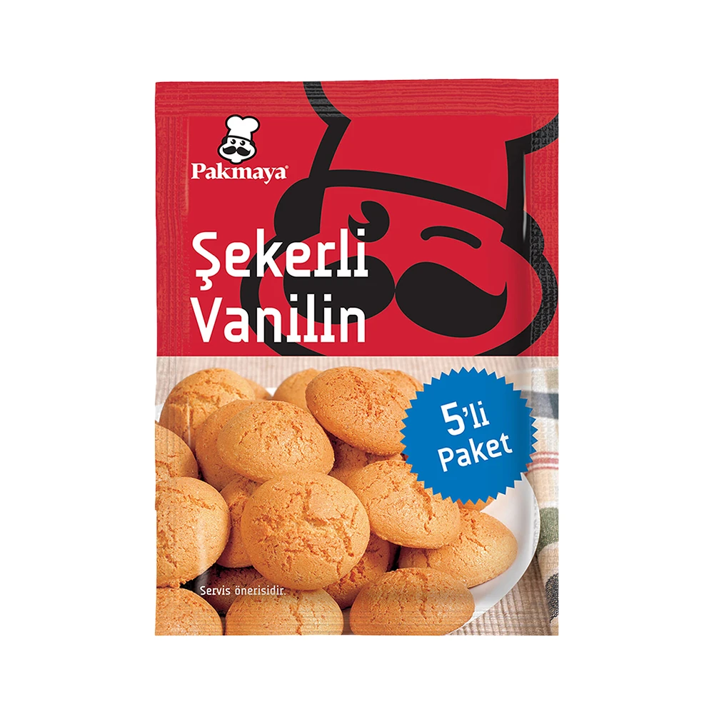 Pakmaya Şekerli Vanilin 5x5 Gr