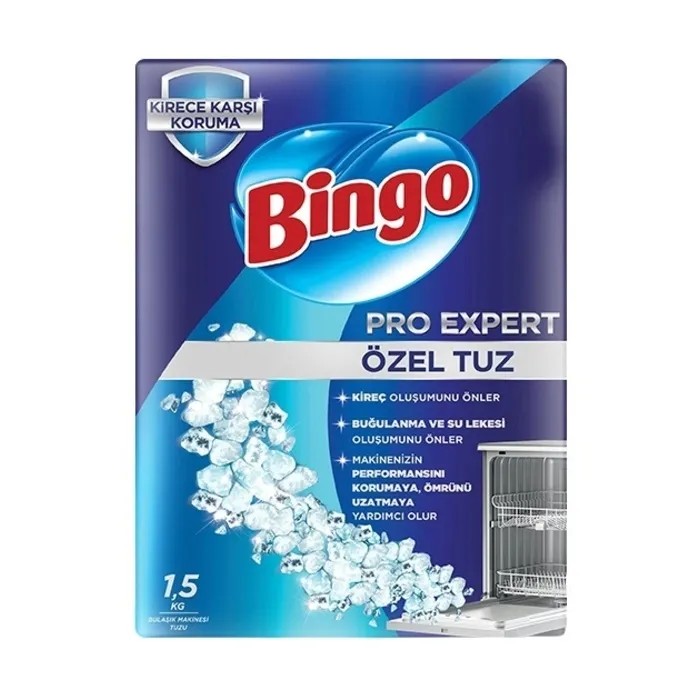 Bingo Bulaşık Makınesi Tuzu 1500 Gr