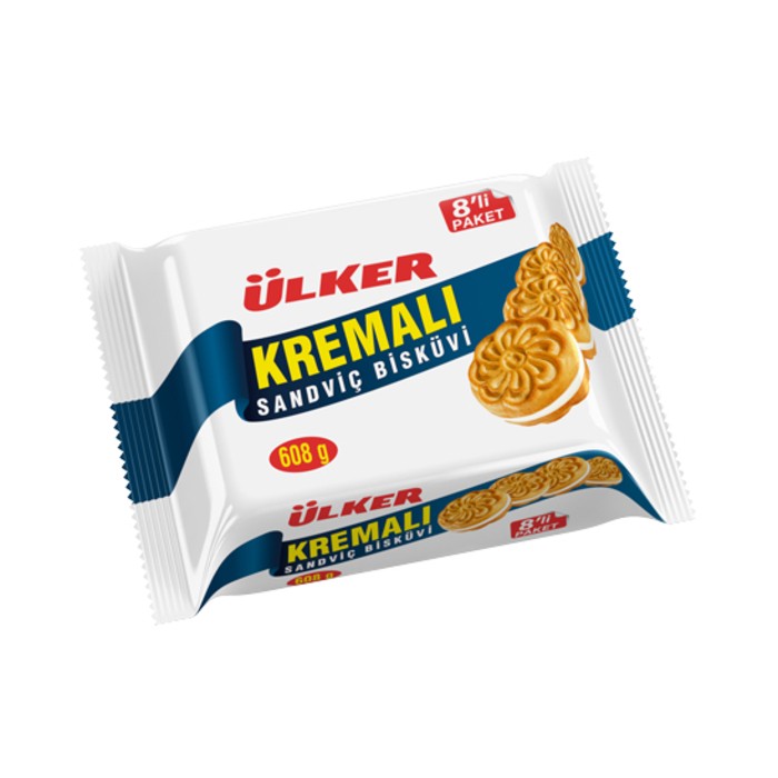Ülker Kremalı Sandviç Bisküvi 490 Gr
