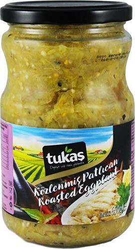 Tukaş Közlenmiş Patlıcan 650 Gr