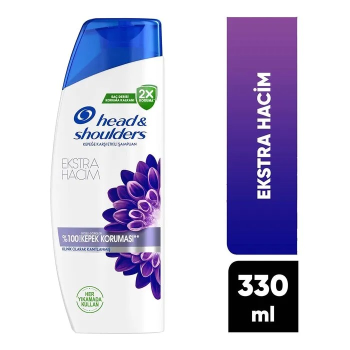 H&S Head And Shoulders Şampuan Ekstra Hacim 1in1 330 Ml