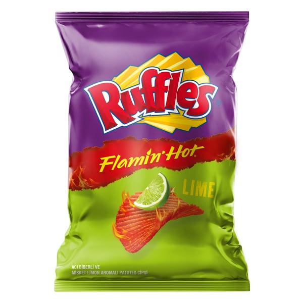 Ruffles flamin hot lime 105 gr