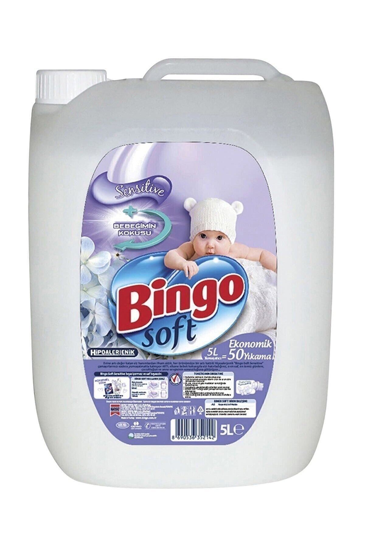 Bingo Soft Bebeksi Yumuşaklık 5l