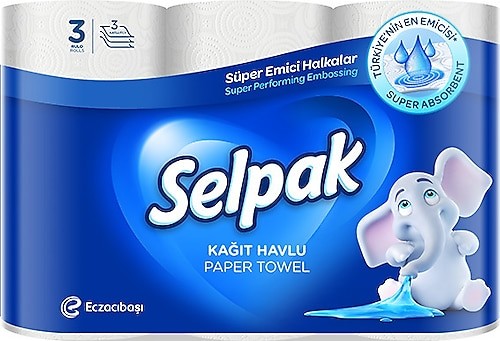 Selpak Kağıt Havlu 3lü