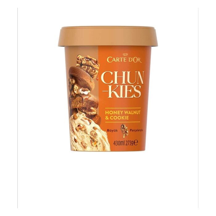 Algida Carte D'Or Chunkies Karamel 430 Ml