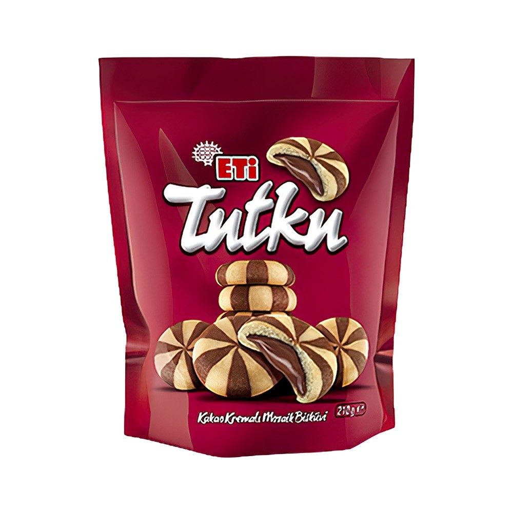 Eti Tutku Torba Kakao Kremalı Mozaik Bisküvi 210 Gr