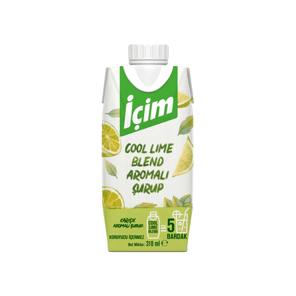 İçim Cool Lime Blend Aromalı Şurup 310 Ml