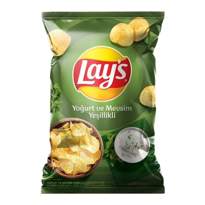 Lay's Yoğurt Mevsim Yeşillikleri Süper 95 Gr