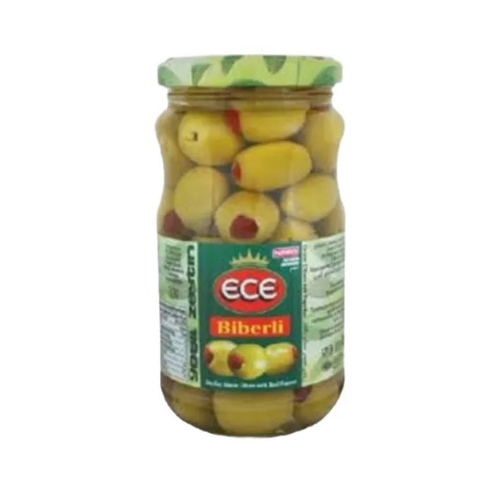 Ece Biberli Yeşil Zeytin 370 gr