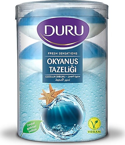 Duru Fresh Sabun Okyanus Pvc 4lü