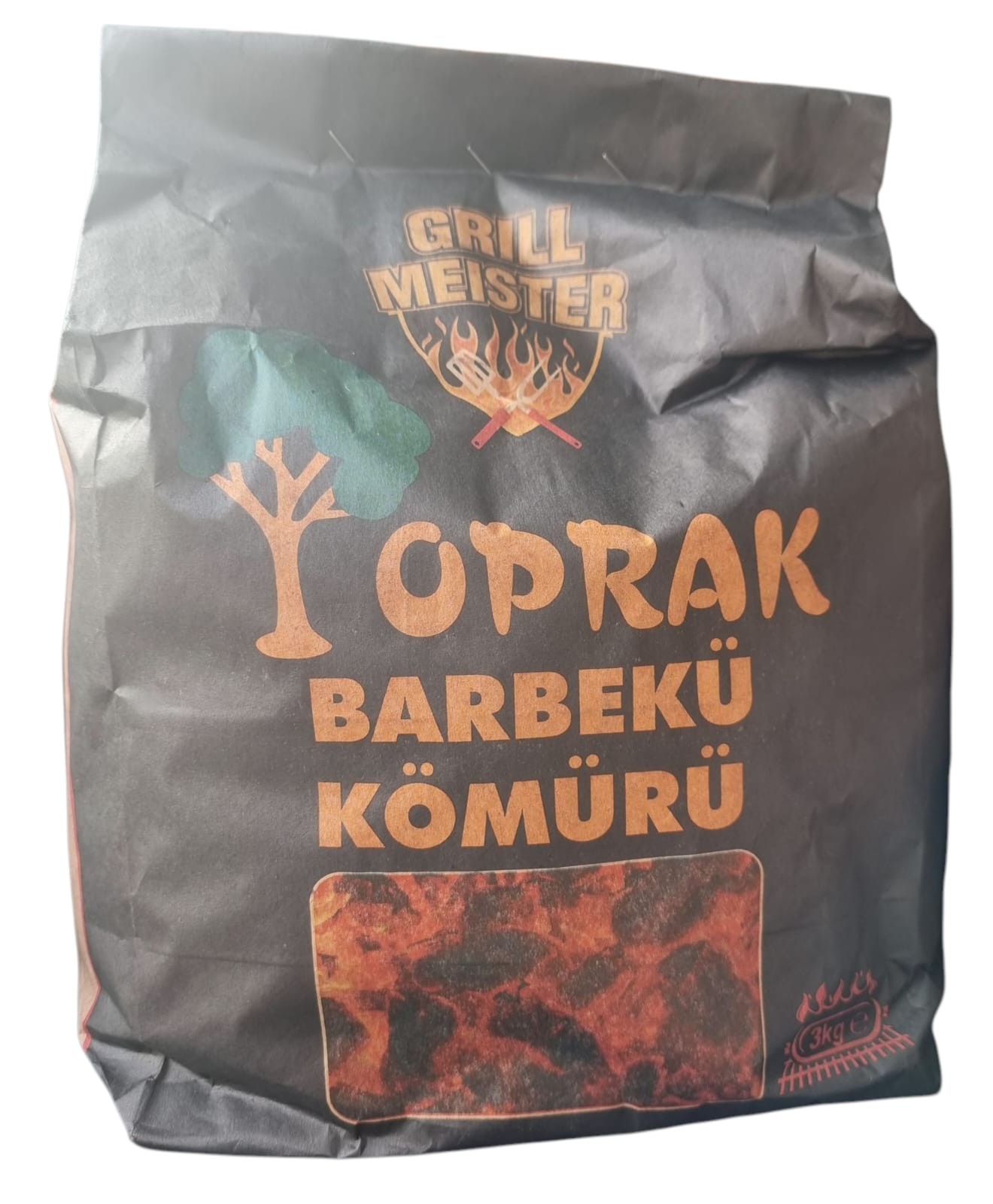 Toprak Mangal Kömürü 3 Kg