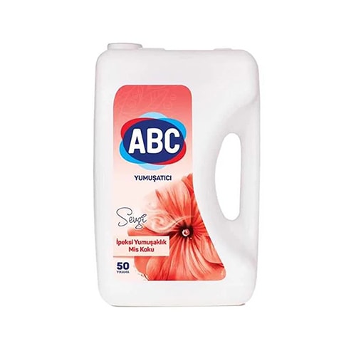 ABC İpeksi Yumuşaklık Beyaz Çamaşır Yumuşatıcı 5 L