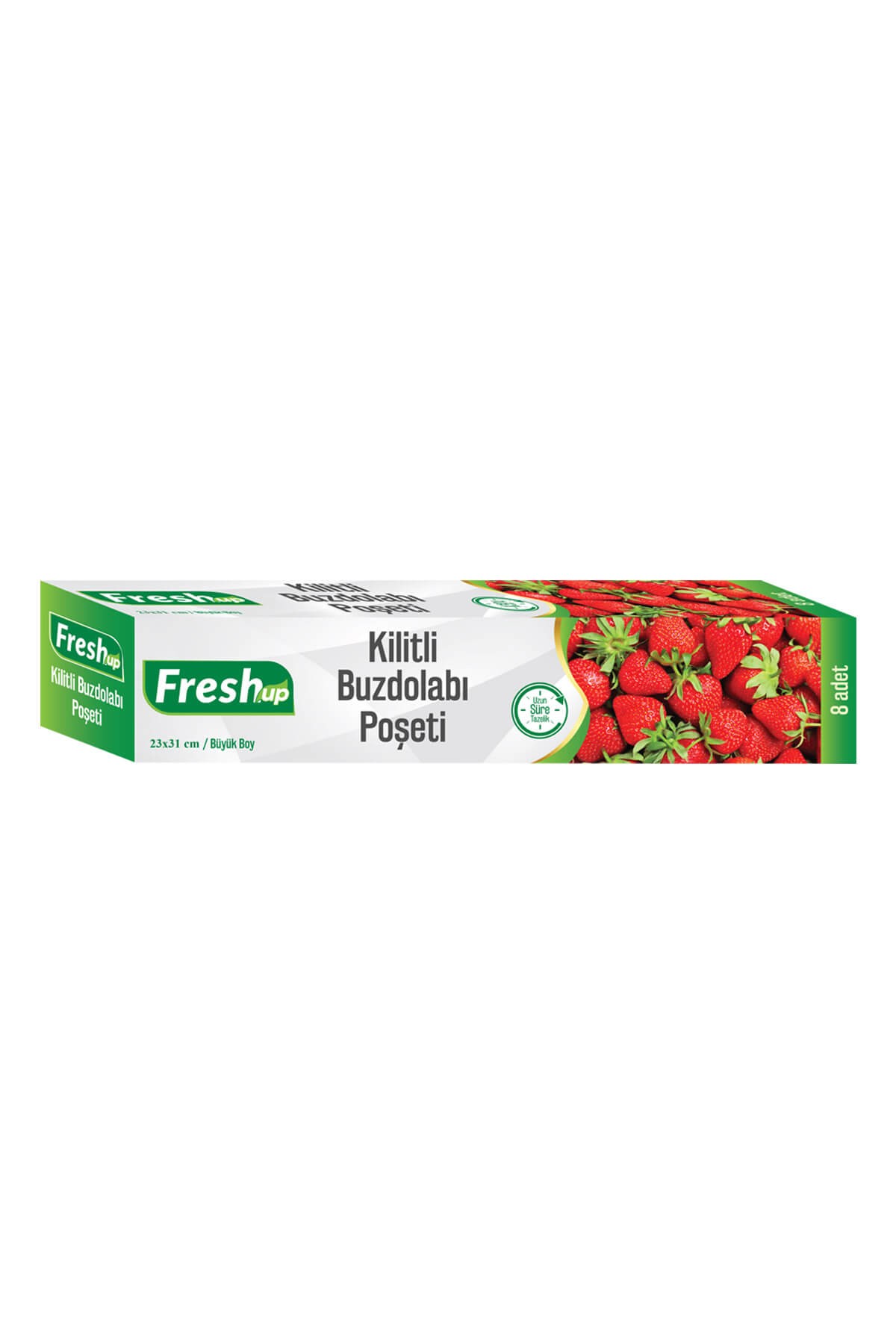 Freshup Kilitli Buzdolabı Poşeti Büyük Boy 8'li