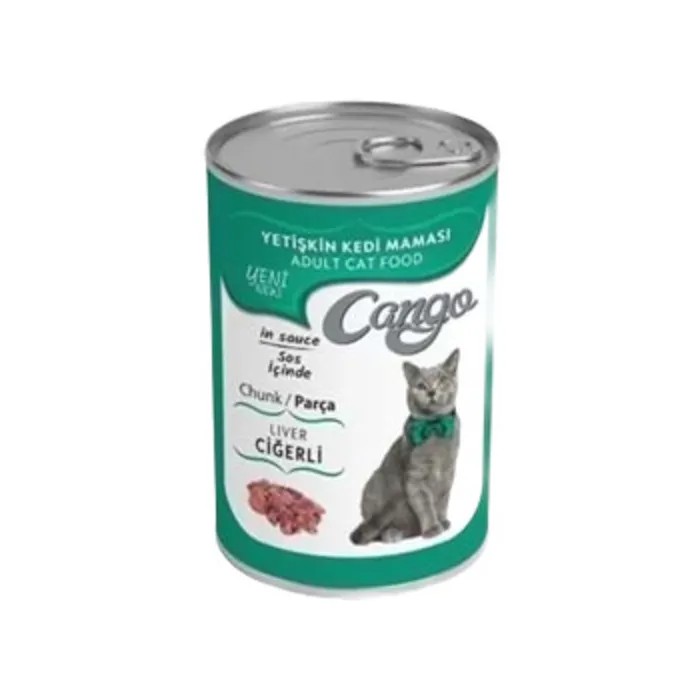 Cango Yetişkin Kedi Maması Ciğerli 415 G