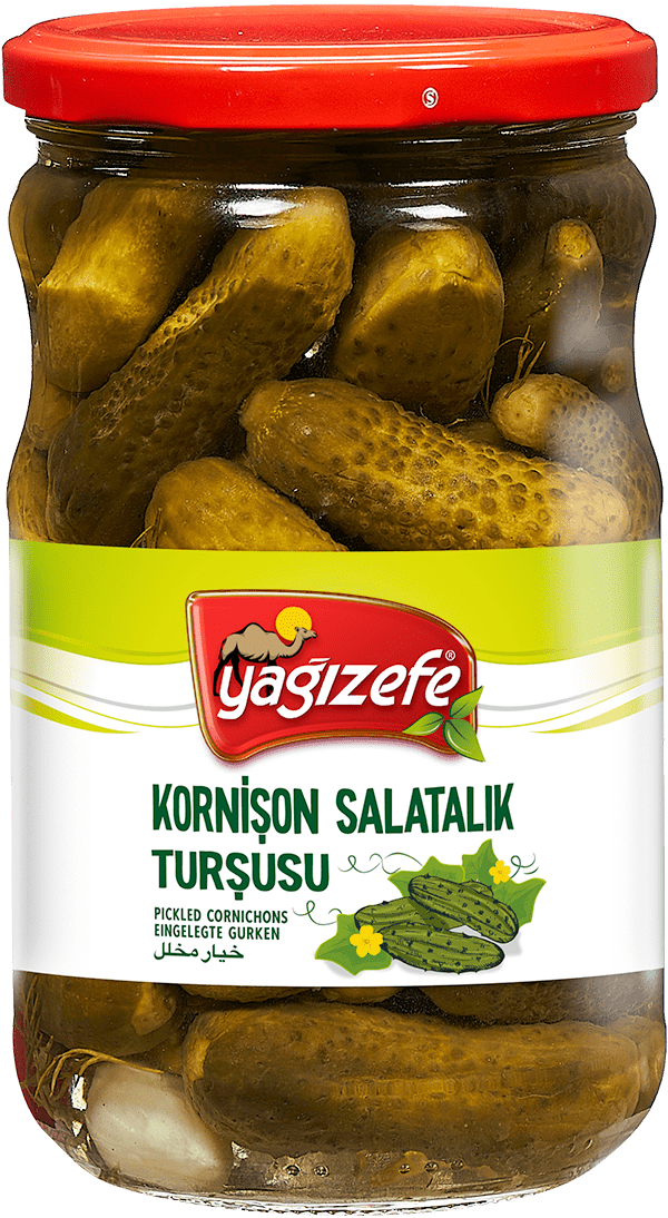 Yağızefe Kornişon Salatalık Turşusu 2850 Gr