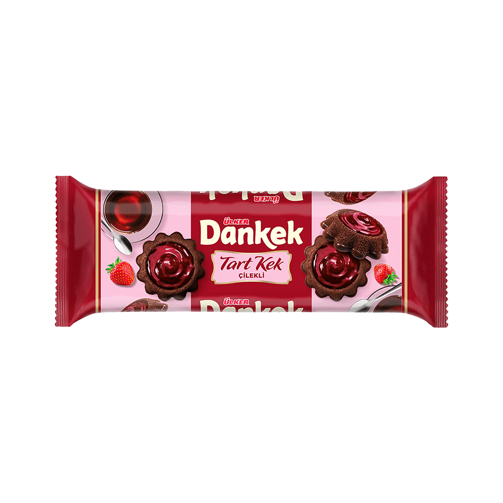 Ülker Dankek Çilekli Tart Kek 180 Gr
