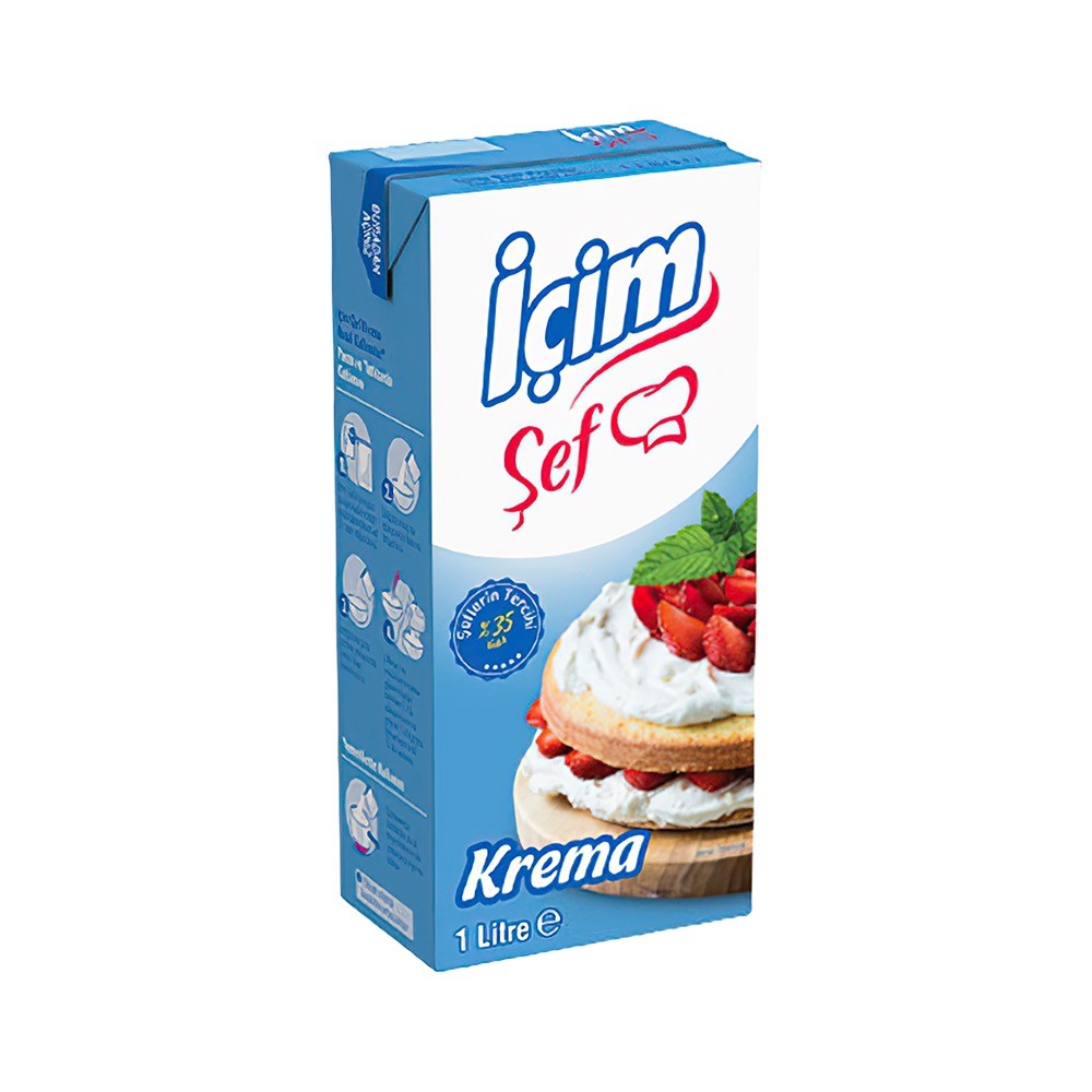 İçim Şef Krema % 35 Yağlı 1 Lt