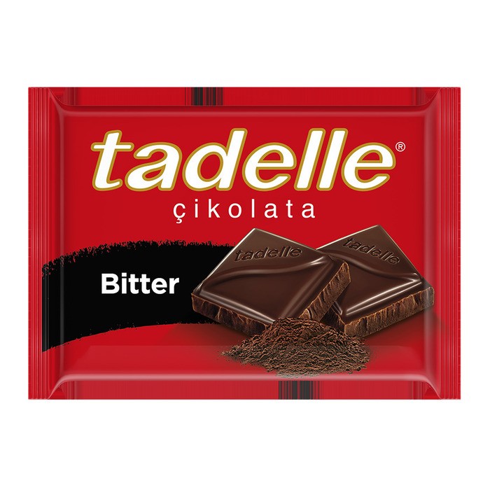 Tadelle Bitter Kare Çikolata 60 Gr