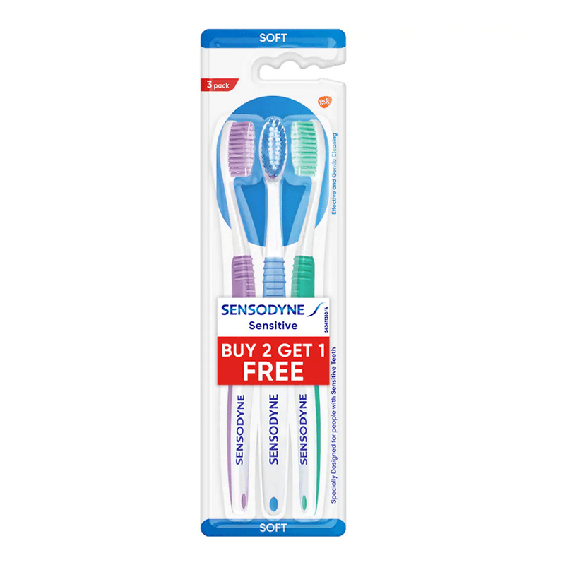 Sensodyne Sensitive 3'lü Soft Diş Fırçası