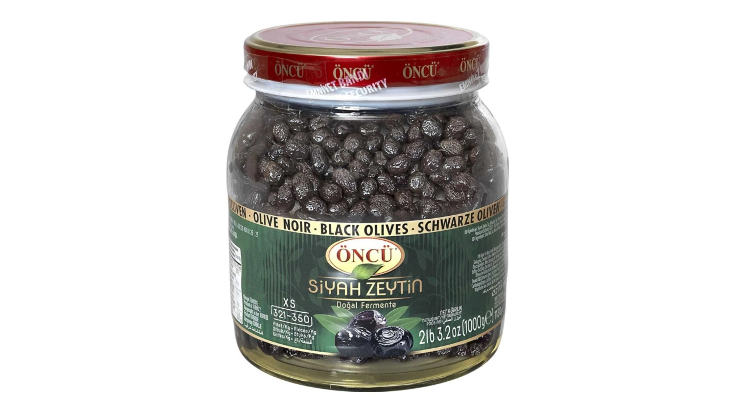 Öncü Siyah Yağlı Zeytin XS 1 Kg