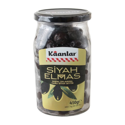 Kaanlar Zeytin Siyah Elmas 450 Gr