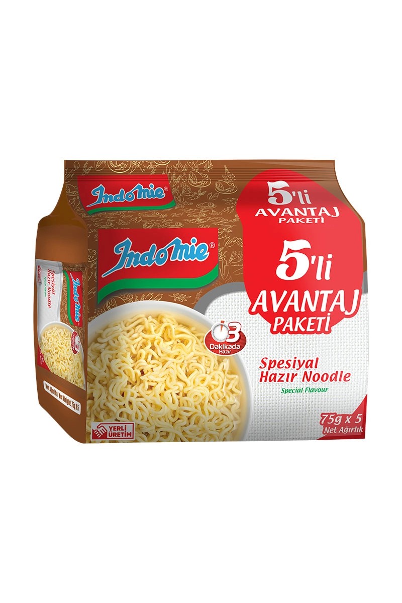 İndomie Noodle Spesiyal Hazır 5'li
