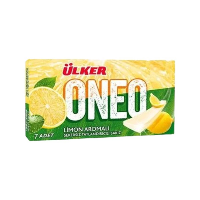 Ülker Oneo Limon Aromalı Sakız 14 Gr