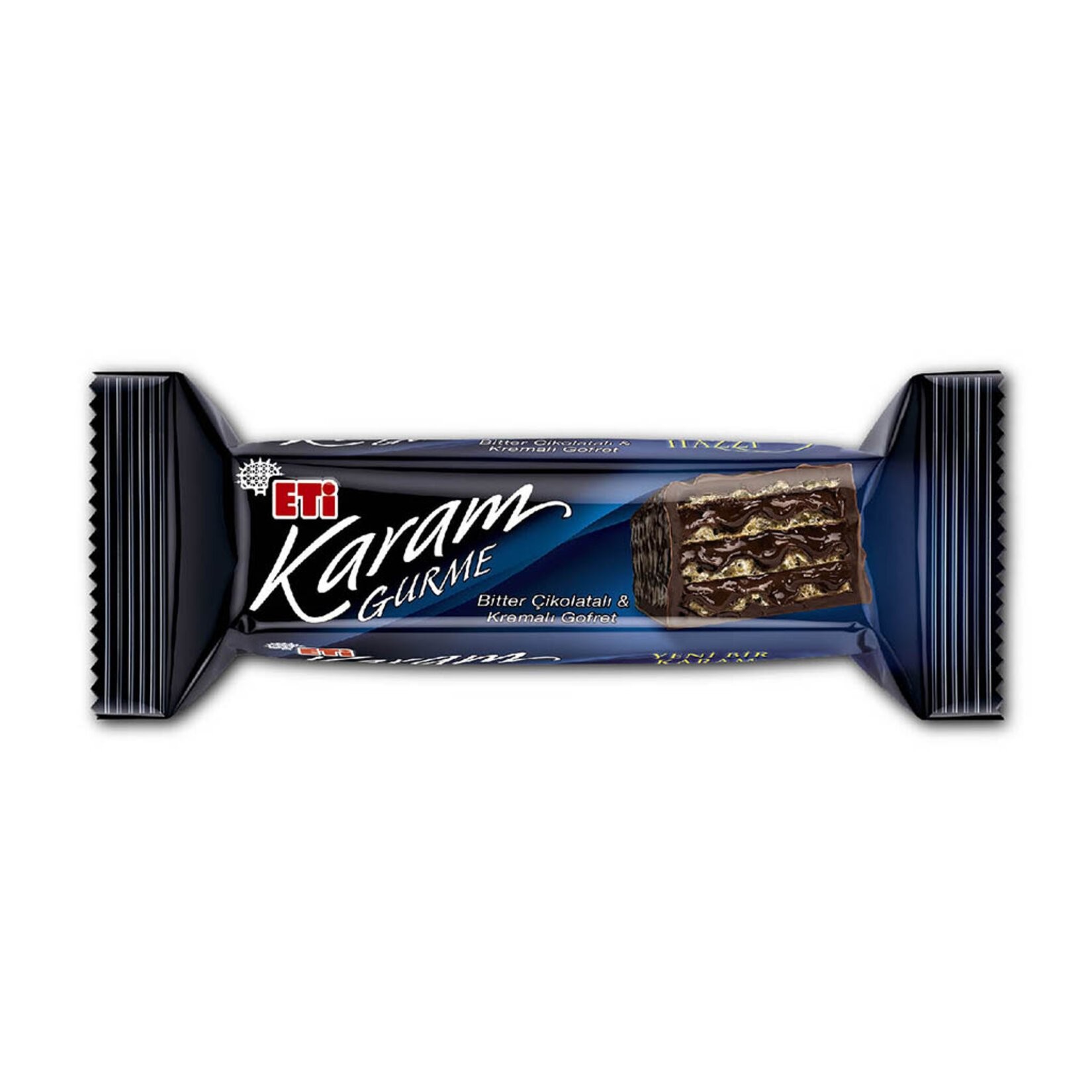 Eti Karam Gurme Bitter Çikolatalı & Kremalı Gofret 50 Gr