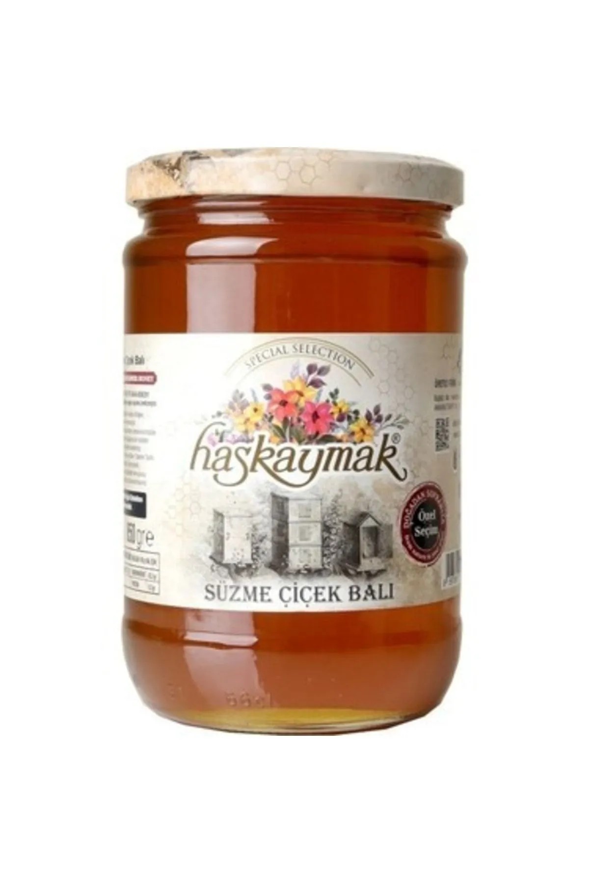 Haskaymak Süzme Çiçek Balı 850 Gr