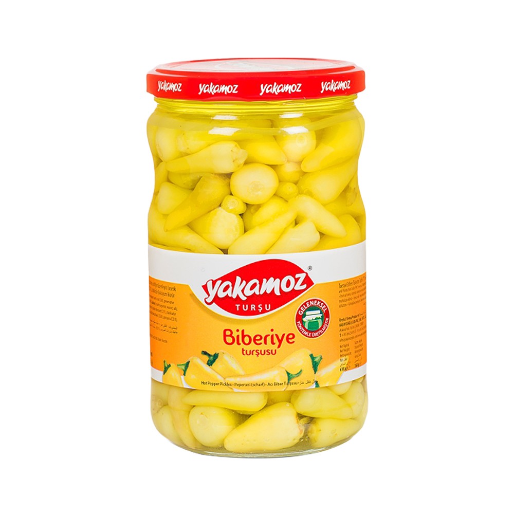 Yakamoz Biberiye Turşusu 650 Gr