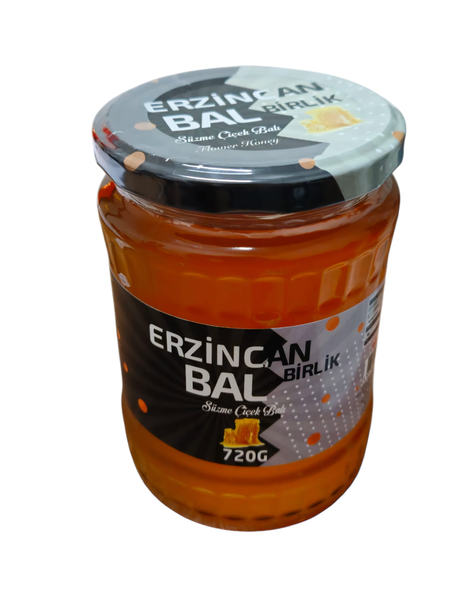 Erzincan Birlik Süzme Çiçek Balı 720 Gr