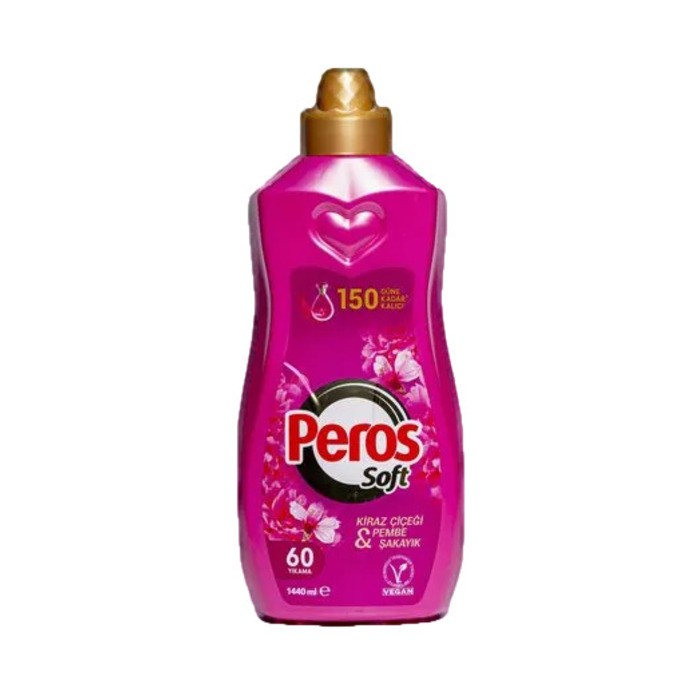 Peros Yumuşatıcı Soft Kiraz Çiçeği 60 Yıkama 1440 Ml