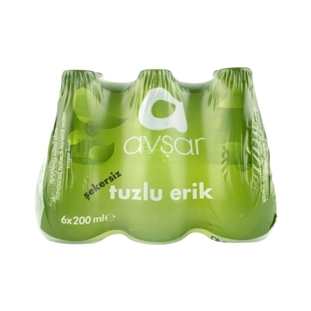 Avşar Tuzlu Erik Aromalı Maden Suyu 6 x 200 Ml