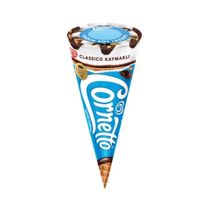 Algida Cornetto Classico Kaymak 120 Ml