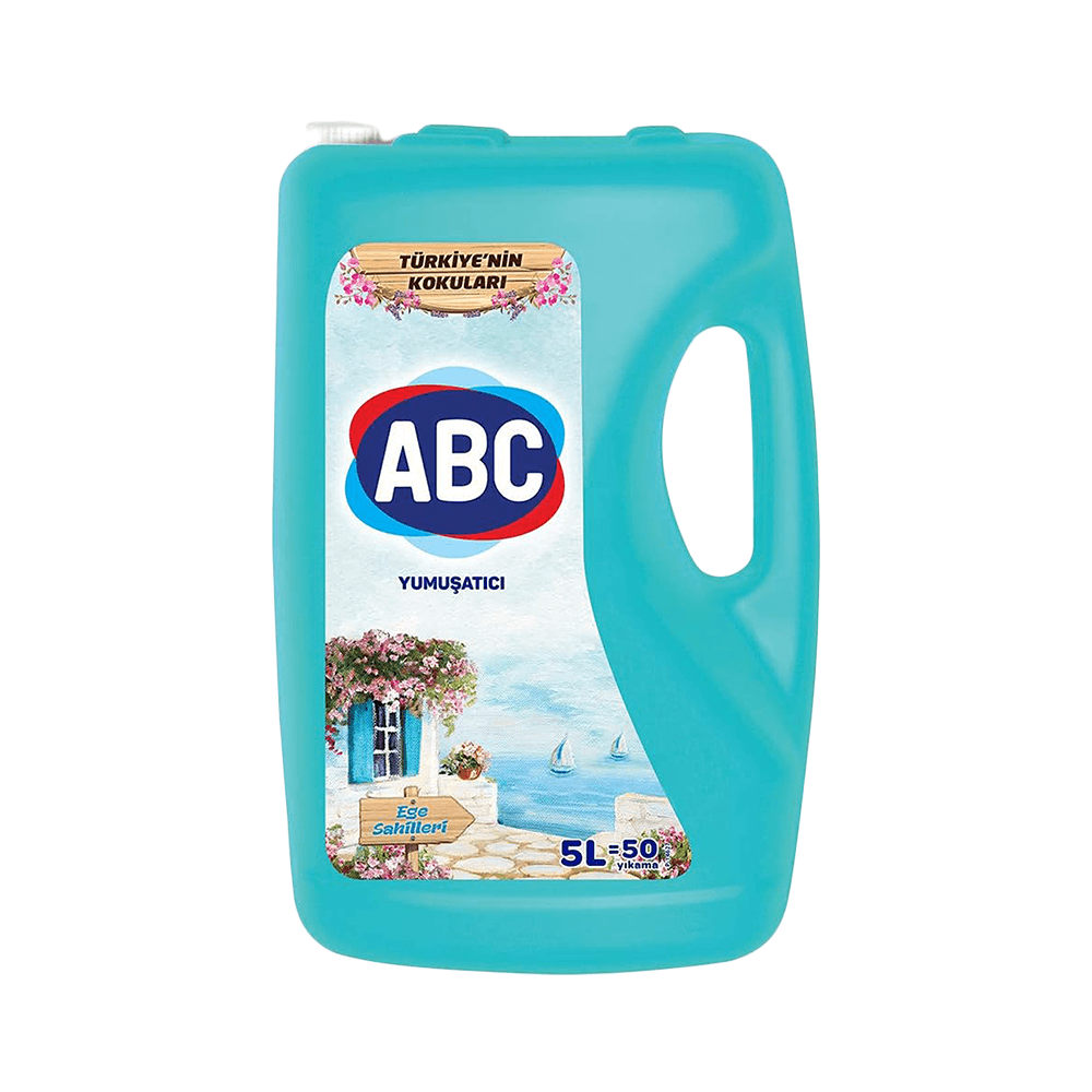ABC Ege Sahilleri Çamaşır Yumuşatıcı 50 Yıkama 5 L