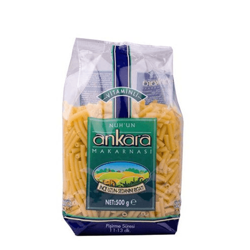 Ankara Makarna Vitaminli İnce Uzun 500 Gr