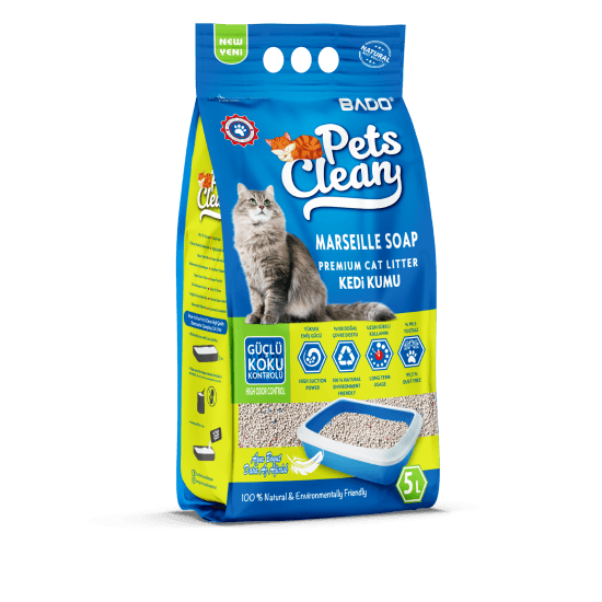 Bado Pets Clean Kedi Kumu Sabun Kokulu 5 L