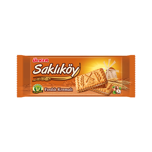 Ülker Saklıköy Fındık Kremalı Bisküvi 100 Gr