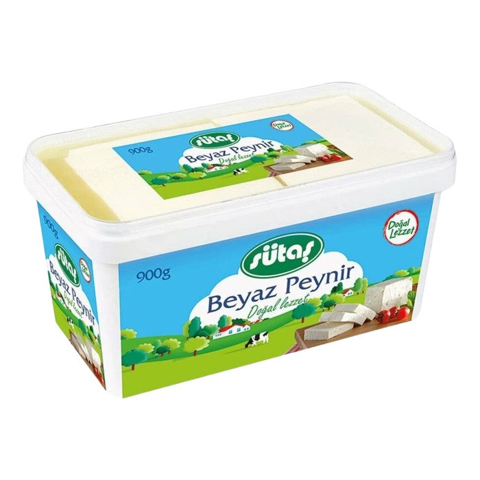Sütaş Peynir Tam Yağlı Beyaz 900 Gr