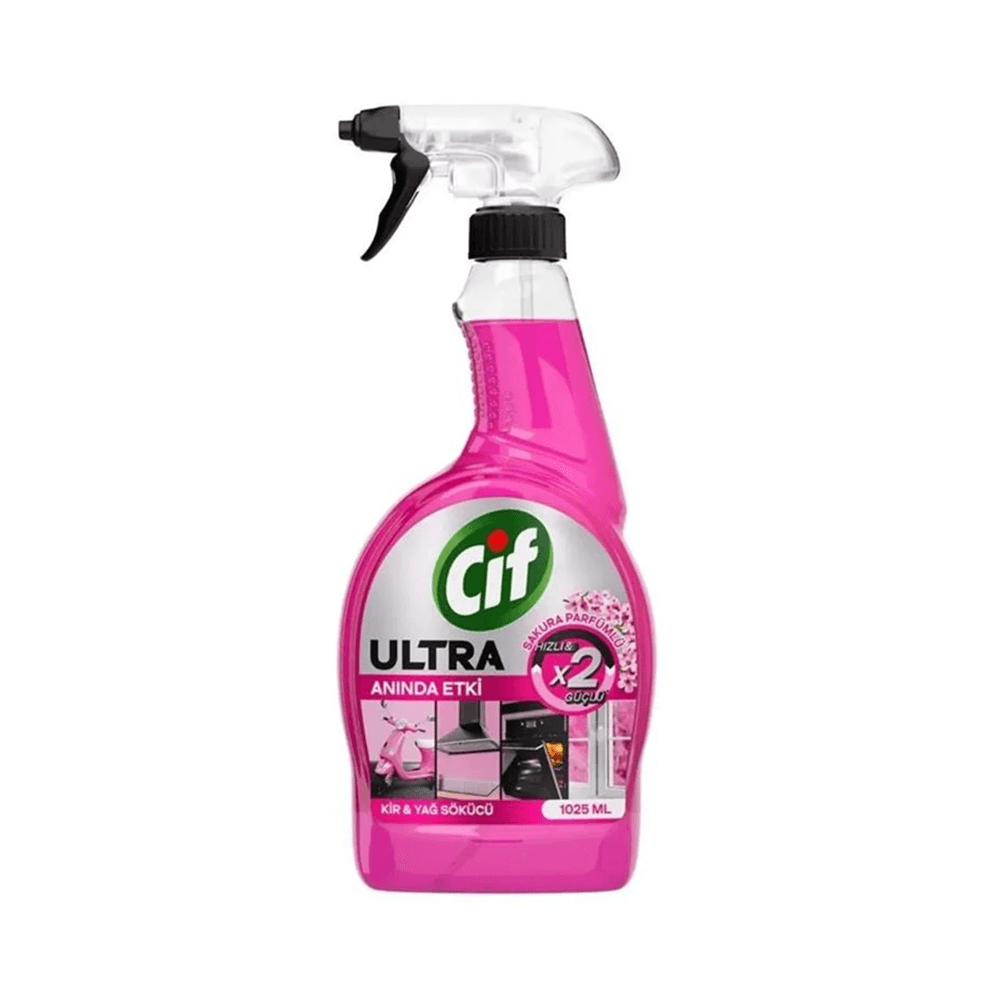 Cif Ultra Anında Etki Kir & Yağ Sökücü 750 Ml