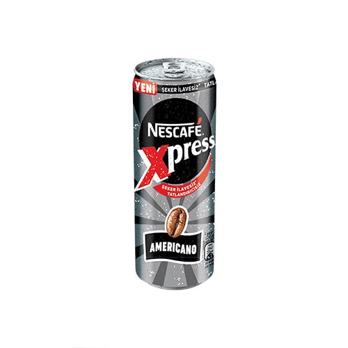 Nestle Nescafe Xpress Americano Şeker İlavesiz (250 Ml)