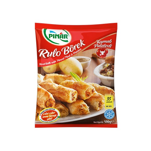 Pınar Rulo Börek Kıymalı Patatesli 500 Gr