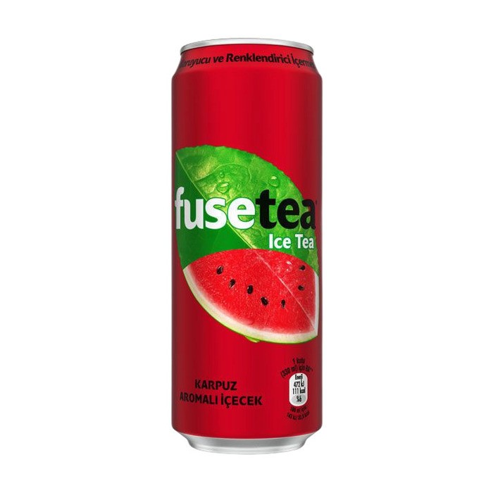 Fuse Tea Soğuk Çay Karpuz Aromalı İçecek Kutu 330 Ml
