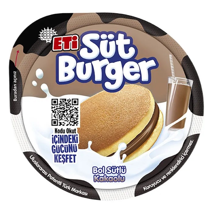 Eti Kakaolu Süt Burger 35 Gr