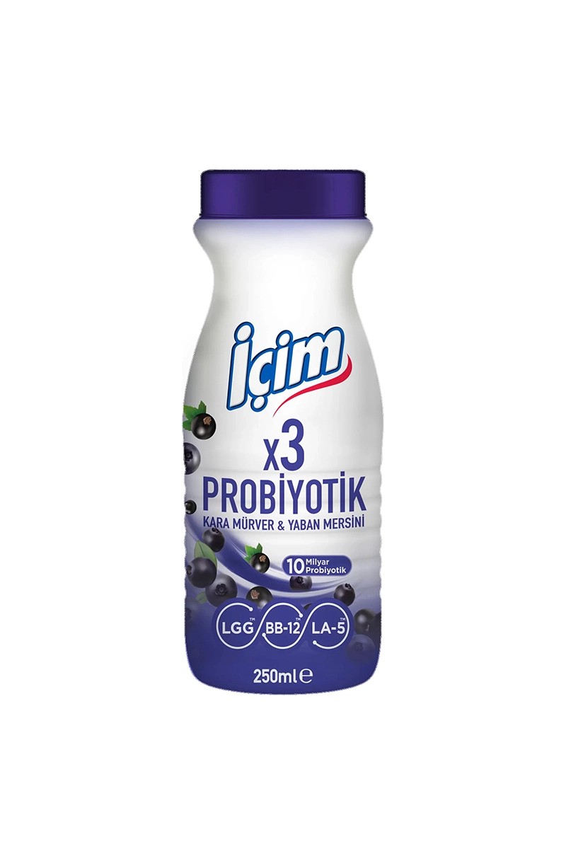 İçim Probiyotik Kara Mürver & Yaban Mersini 250 Ml