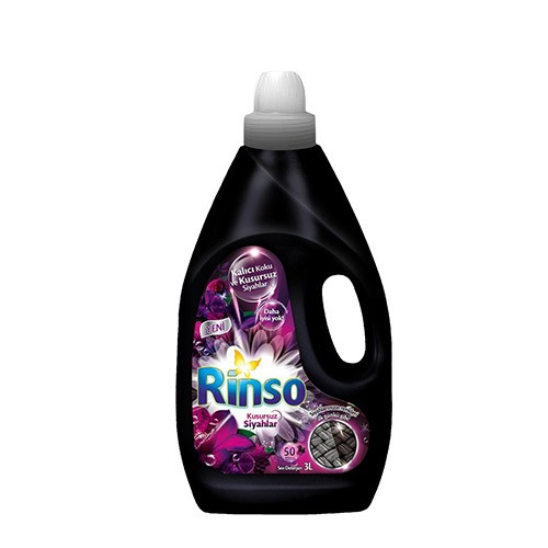 Rinso Sıvı Çamaşır Deterjanı Kömür Siyahlığı 3 Lt