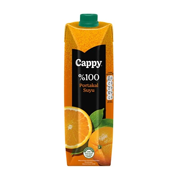 Cappy %100 Portakal Suyu 1 L